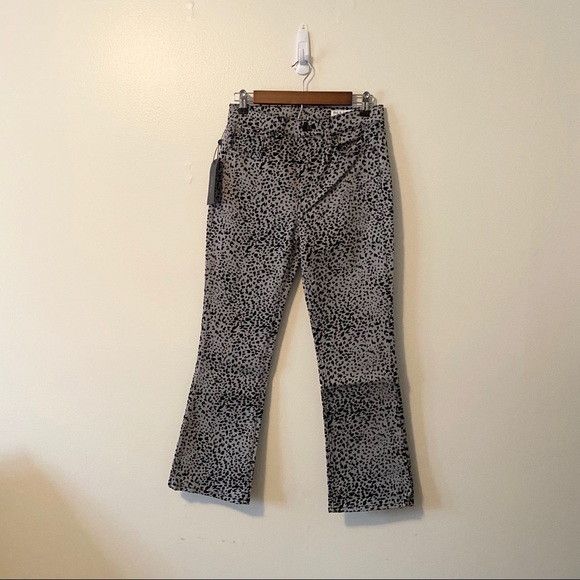 Rag Bone Hana Leopard Patterned Jeans. - Picture 4 of 8